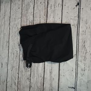 Zara Black Industrial Belted Trouser Pants L